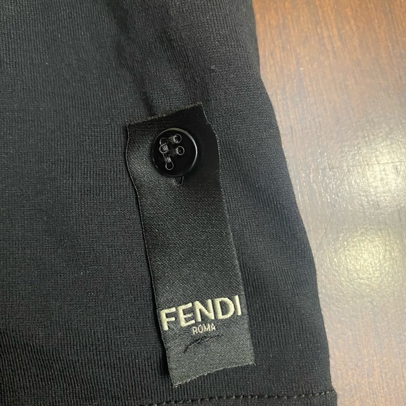 Fendi Monster Eye T- shirt | Color Black | Size Large (IT 50) - Picture 4 of 8